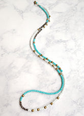 Bexley-Aqua-White-Hematite-Brass-Beaded-Layering-Necklace-Bracelet